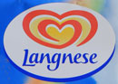 Eisschild Eistafel Langnese